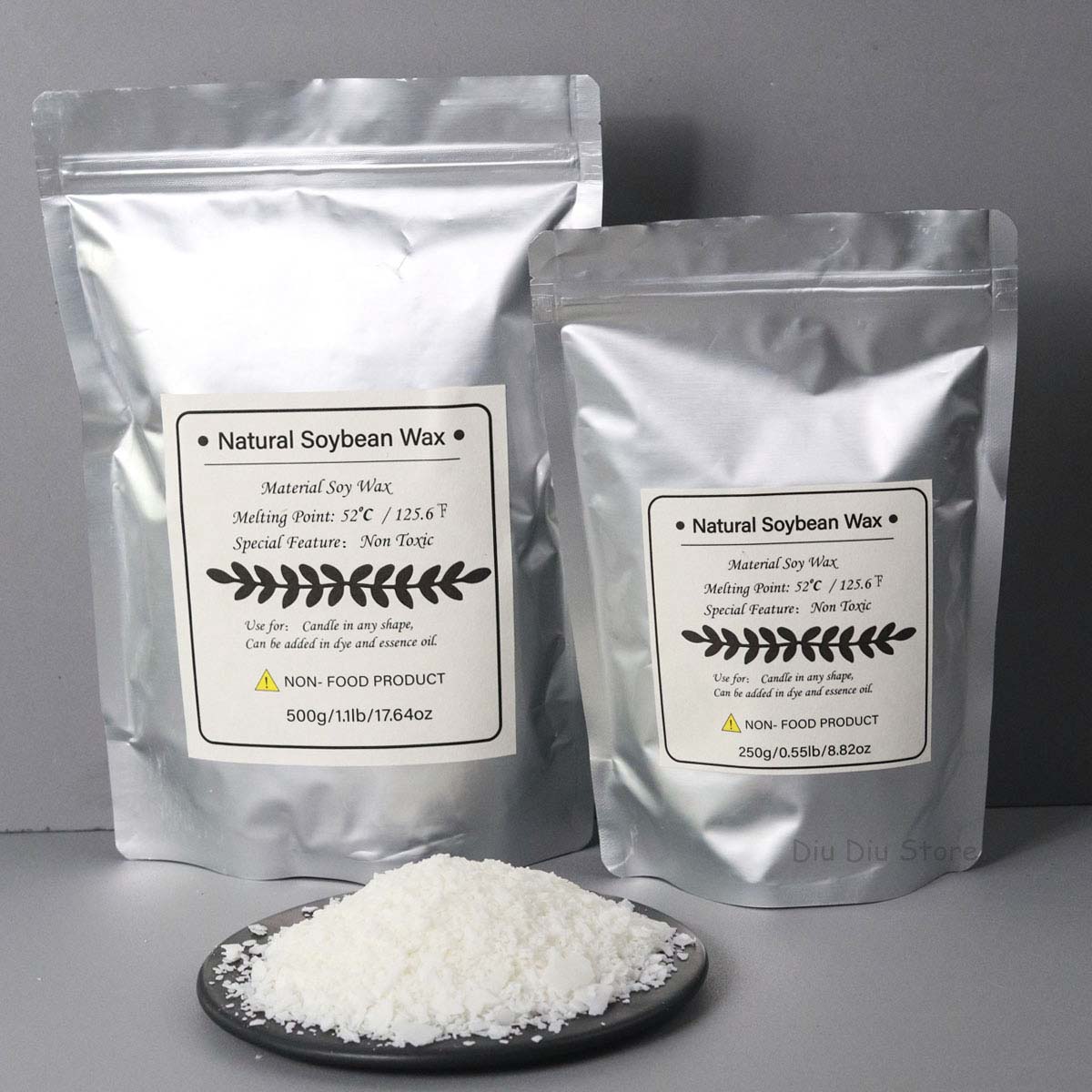 500g/1kg Natural Soy Wax Flake - đánh giá và giá Candle Supplies Bulk