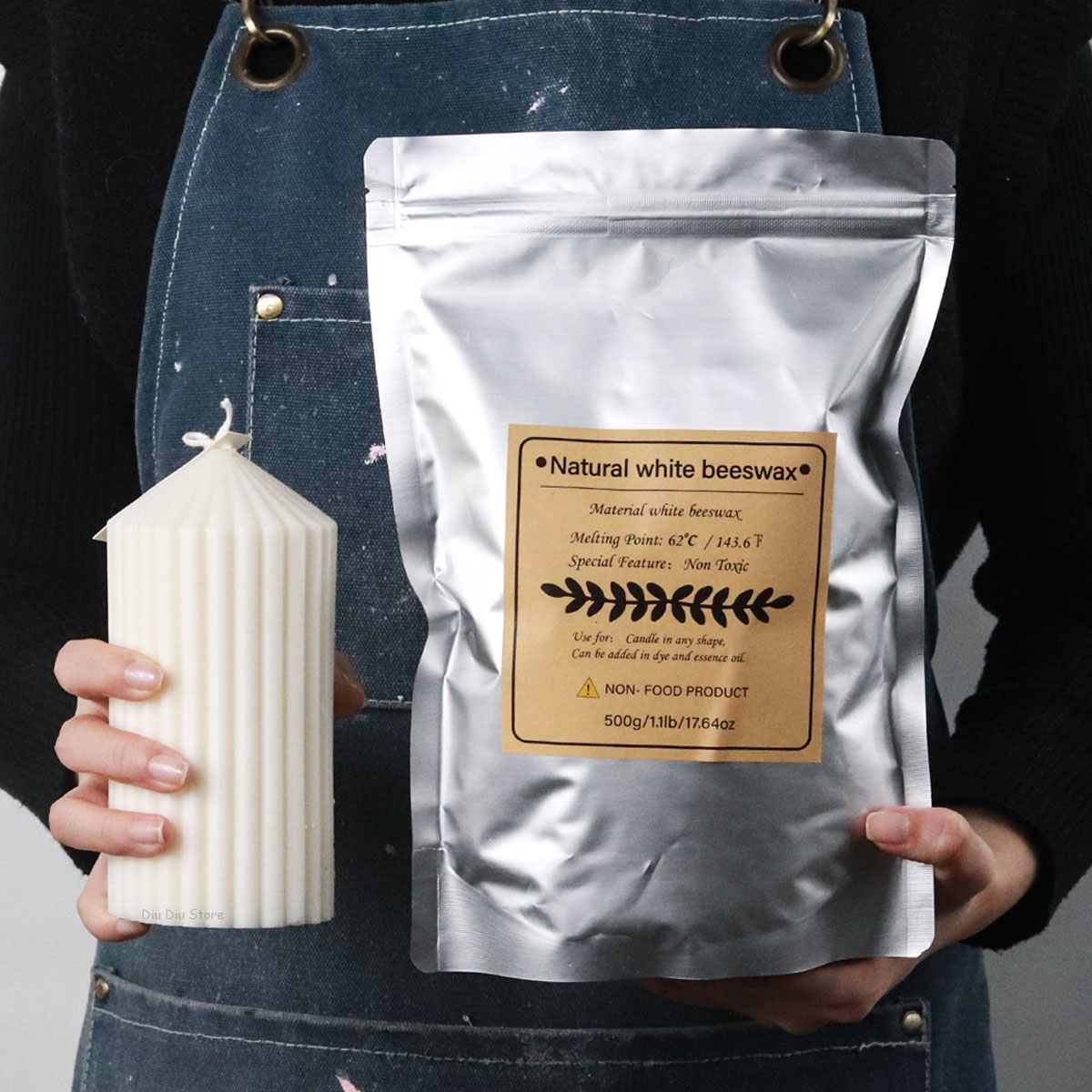 White Beeswax Pure Natural Gra - đánh giá và giá Candle Supplies Bulk