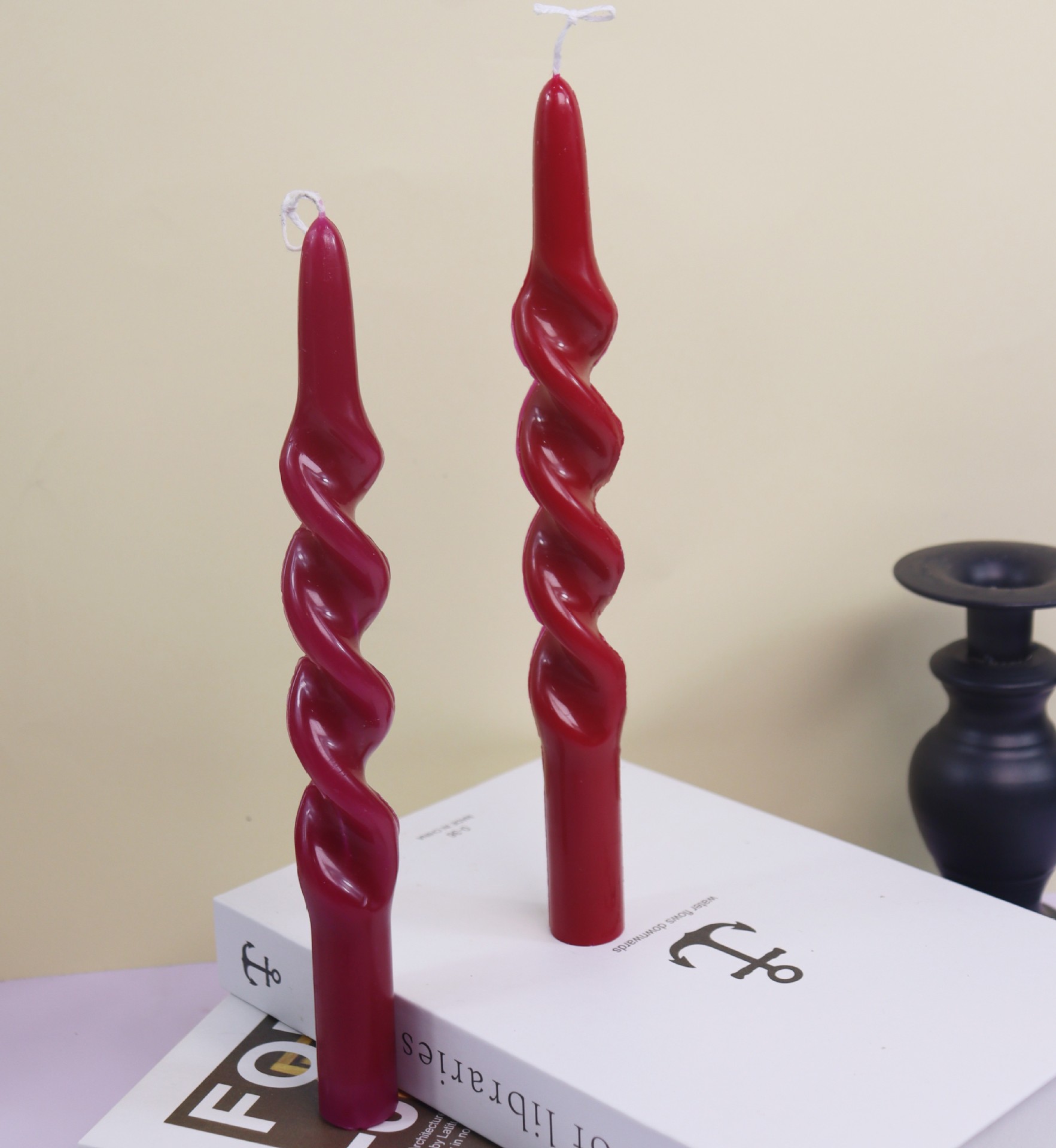 XOẮN Sọc Cột Acrylic Nến Khuôn - đánh giá và giá Candle Supplies Kit