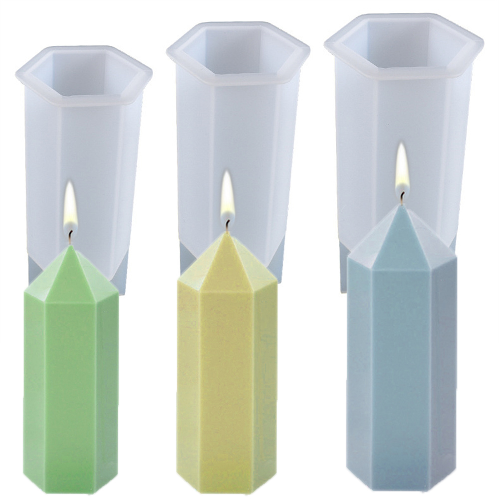 3D Hexagonal Column Candle Mol - đánh giá và giá Candle Supplies Kit
