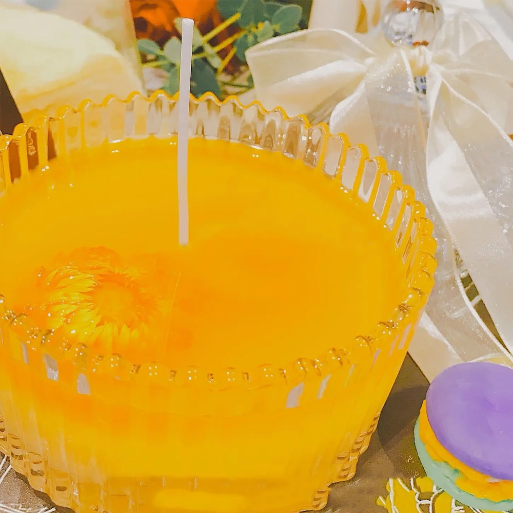 200g Yellow Clear Gel Jelly Wa - đánh giá và giá Candle Supplies Kit