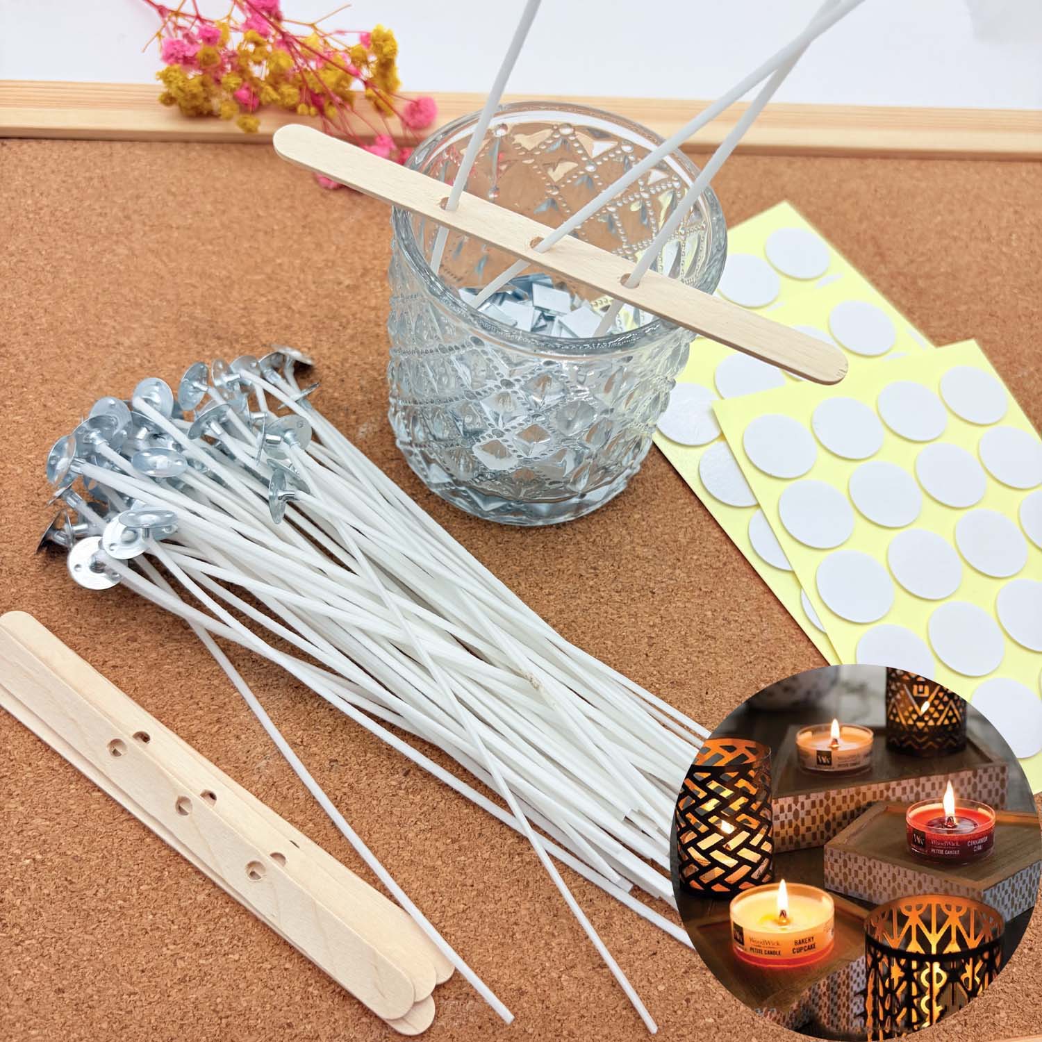 1 SET Candle Making DIY Kits S - đánh giá và giá Candle Supplies Kit