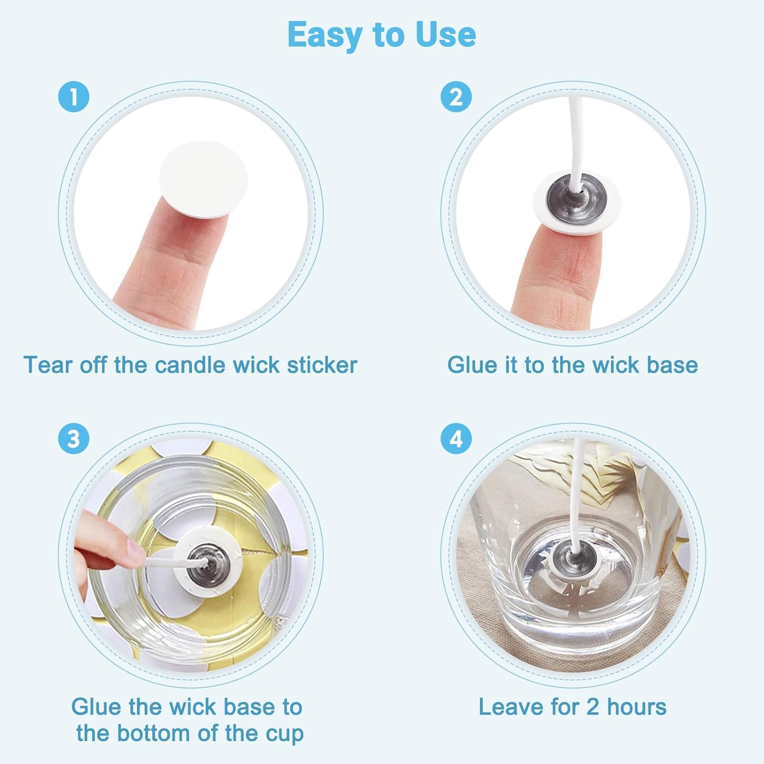 400PCS/100PCS Candle Wick Stic - đánh giá và giá Candle Supplies Kit
