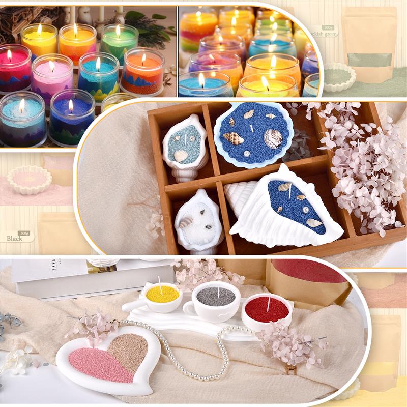 Colorful Granular Pearl Wax DI - đánh giá và giá Candle Supplies Bulk