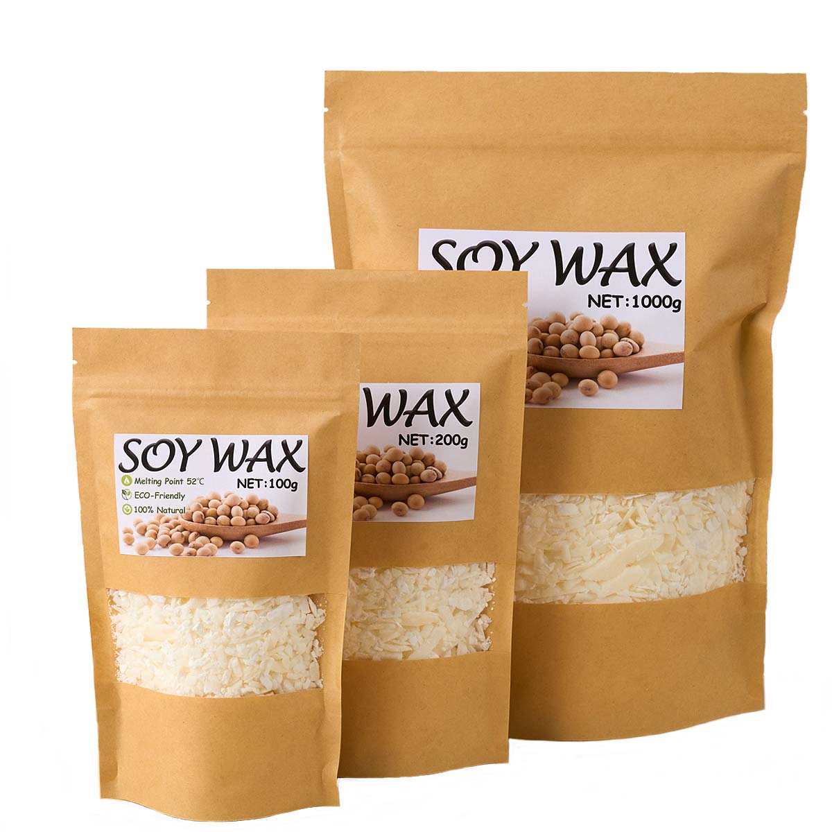 1 Pounds Pure White Soy Wax Fo - đánh giá và giá Candle Supplies Bulk