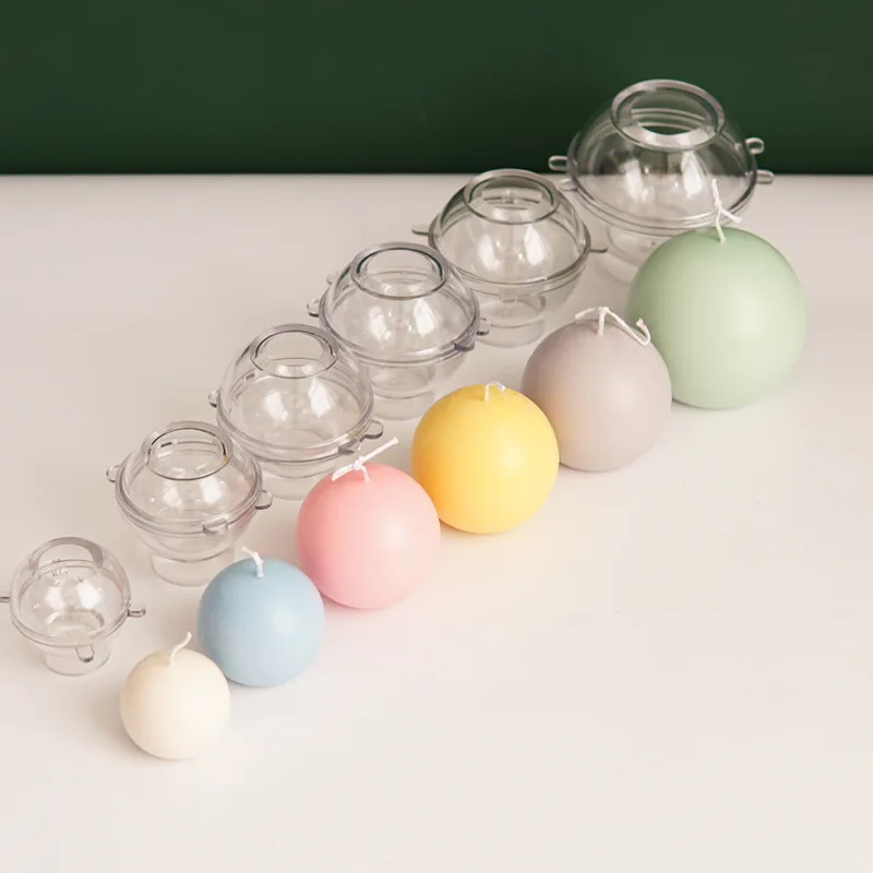 5-8cm Spherical Candle Plastic - đánh giá và giá Candle Supplies Kit
