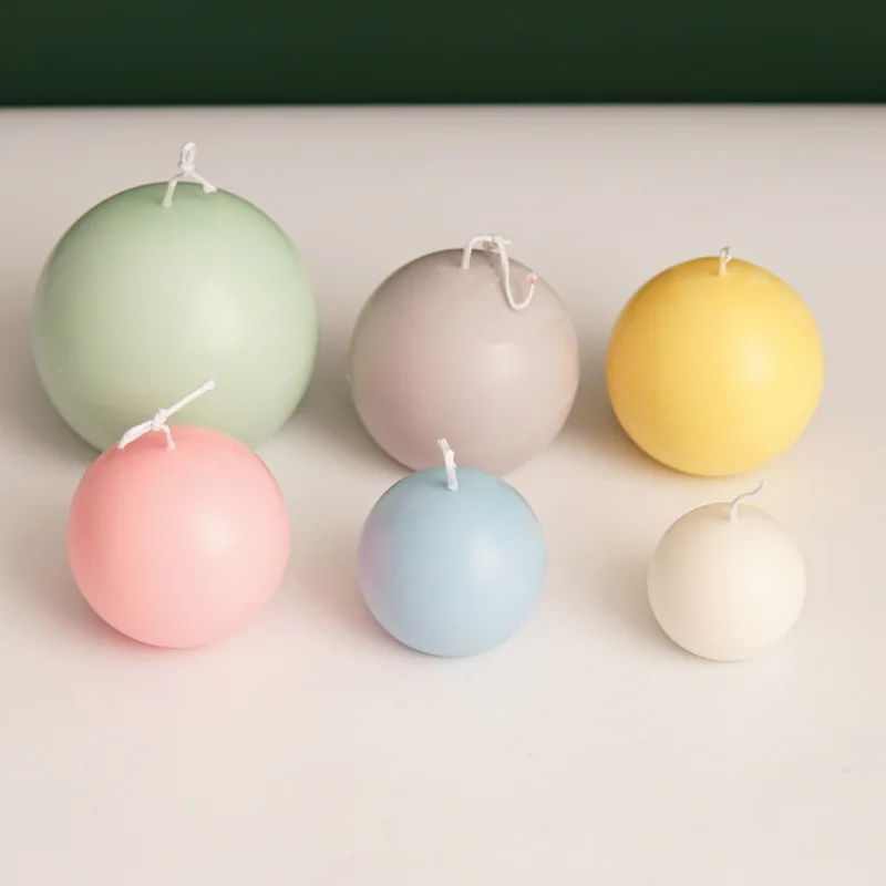 5-8cm Spherical Candle Plastic - đánh giá và giá Candle Supplies Kit