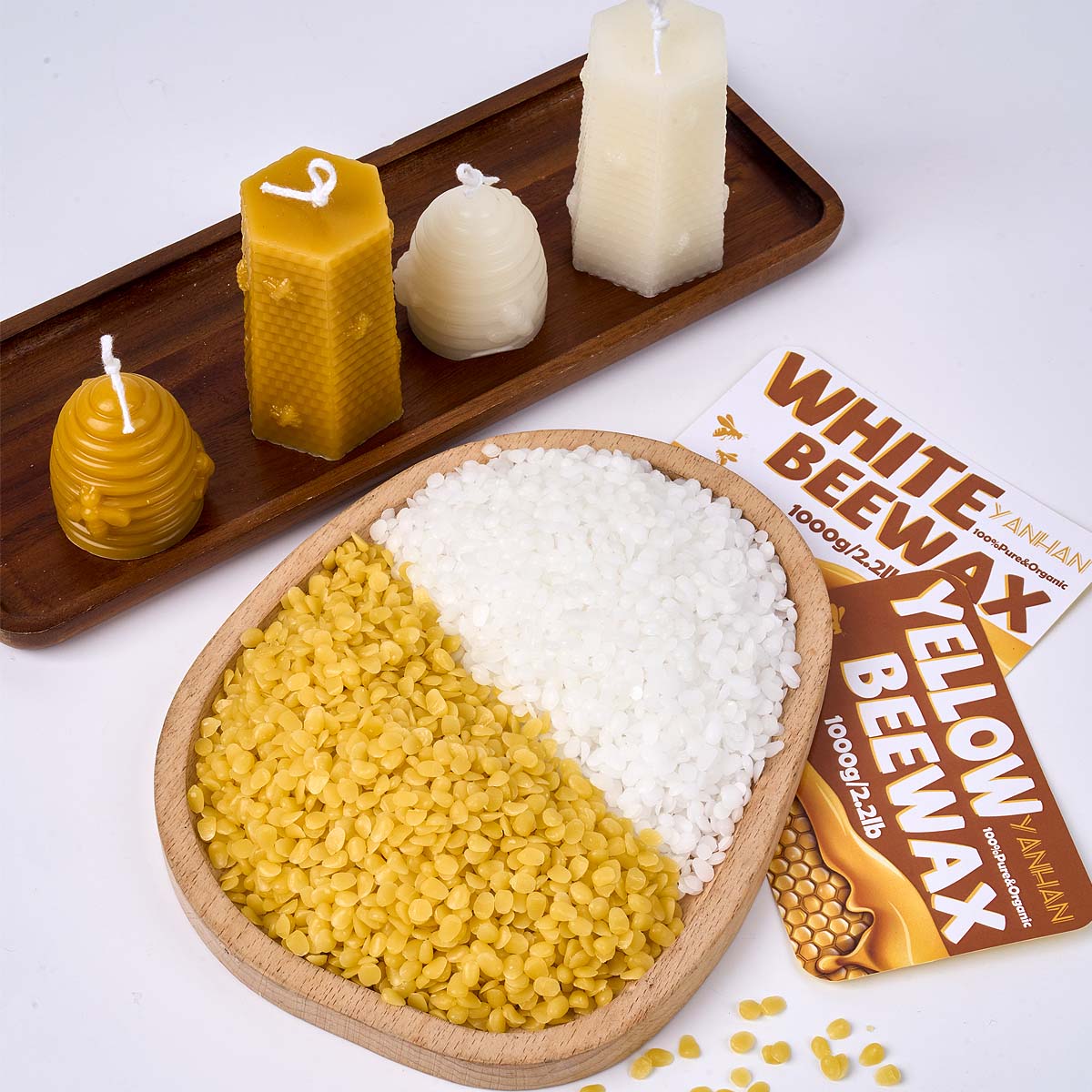 1000g Pure Natural Granular Wh - đánh giá và giá Candle Supplies Bulk