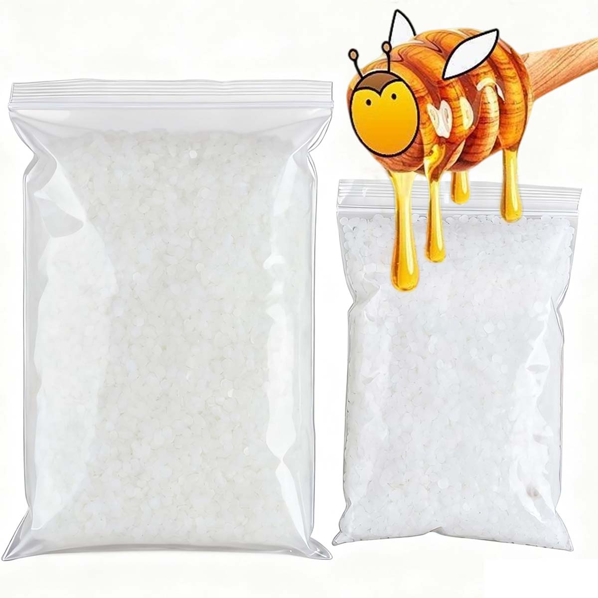 200g-1000g White Beeswax Pure  - đánh giá và giá Candle Supplies Bulk