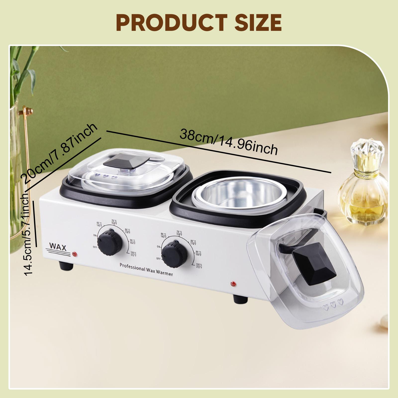 Hot Wax Depilatory Kit Compact - đánh giá và giá Wax Melting Pot