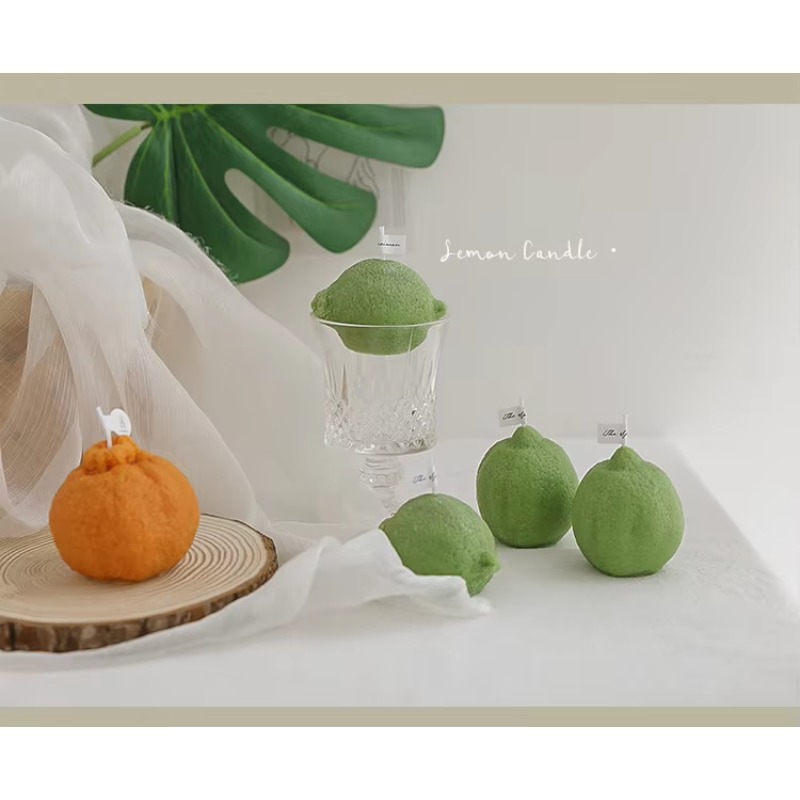 Custom Home Decoration Lemon C - đánh giá và giá Candle For Supplies