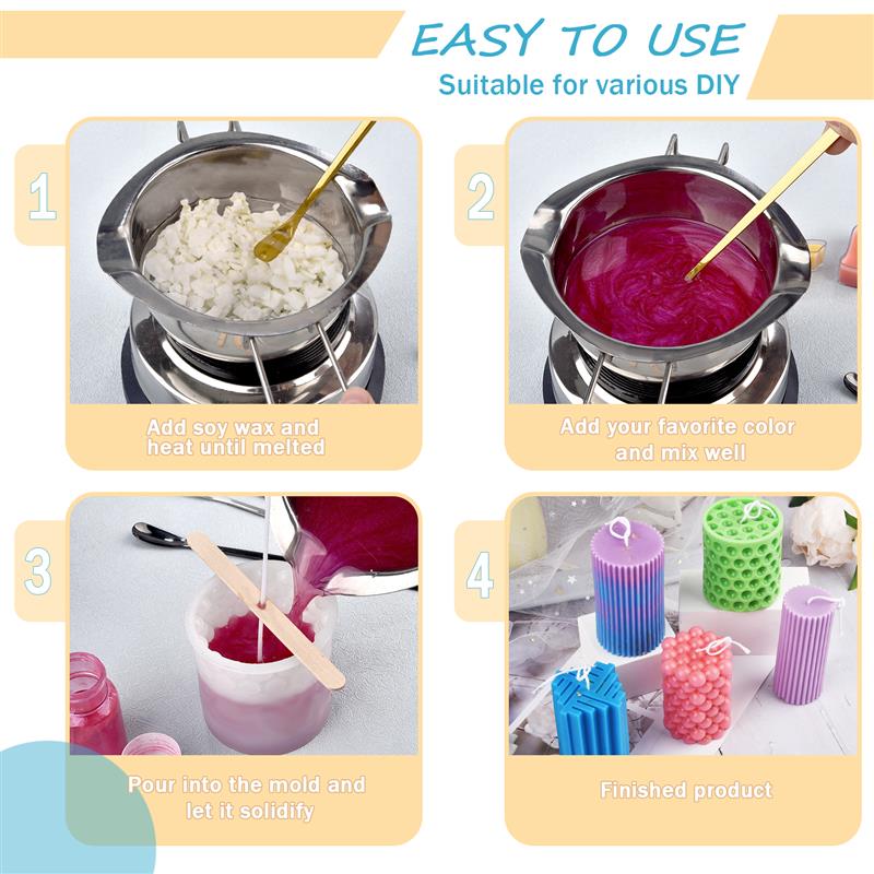 100/500g/1kg Pure Soy Wax Para - đánh giá và giá Candle Supplies Bulk